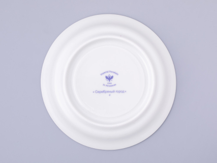 Чашка с блюдцем чайная, форма Гербовая, рисунок Серебряный город 4, арт. 81.32587.00.1, 