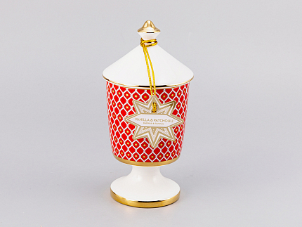 Подарочный Набор Свеча ароматическая, рисунок Скарлетт 2 аромат  Ваниль Пачули арт. 81.32055.00.1