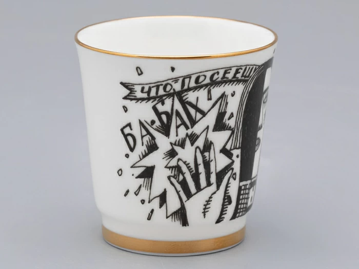 Подарочный набор стопок форма Сувенирная 1, рисунок Русская культура, арт. 81.31748.00.1, 