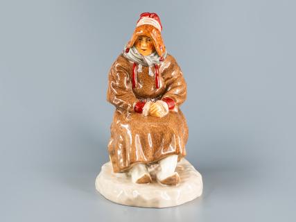 Скульптура Народности России Лопарская женщина арт. 82.76798.00.1, 