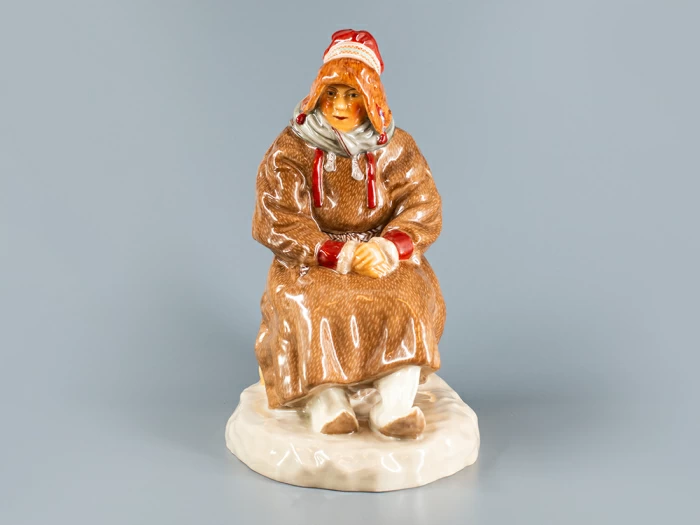 Скульптура Народности России Лопарская женщина арт. 82.76798.00.1, 