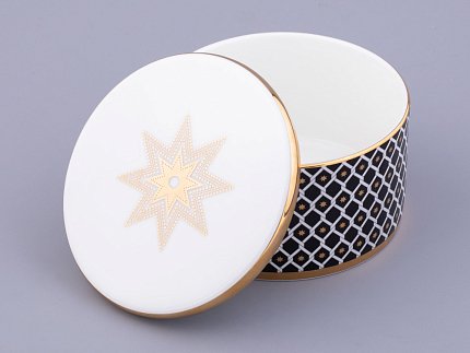 Шкатулка в подарочной упаковке, форма Идиллия, рисунок Неро 2, арт 81.32912.00.1