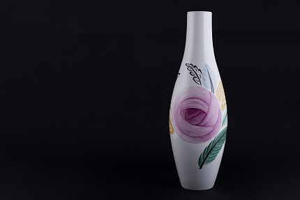 Ваза Синий Сад на форме Высокая, арт 60.13530.00.1