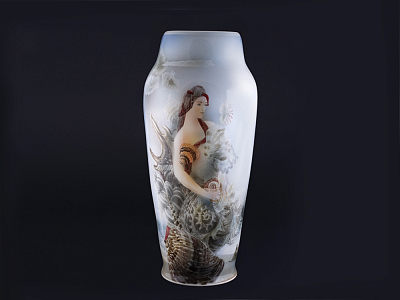 Ваза У самого синего моря на форме Музейная, арт. 60.08880.00.1