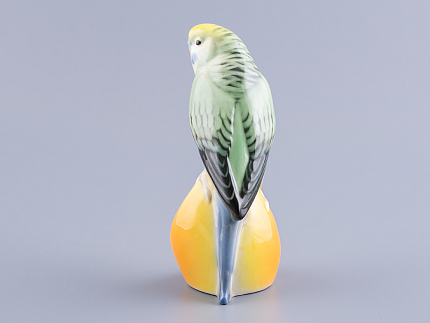 Скульптура форма Волнистый попугайчик рисунок Кеша арт. 82.77224.00.1