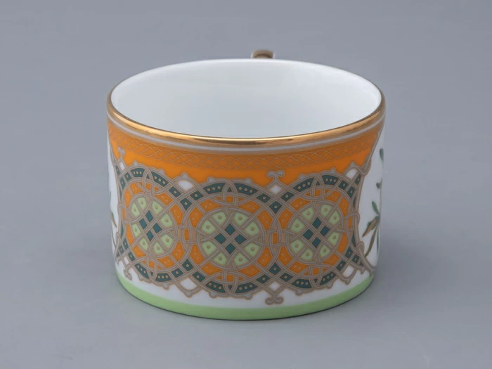 Чашка с блюдцем 250 мл в подарочной упаковке форма Соло рисунок Облепиха сибирская, арт. 81.33948.00.1, 