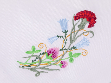 Набор салфеток 45х45 сервировочных с вышивкой Сад Алисы арт 41.00308.01, 