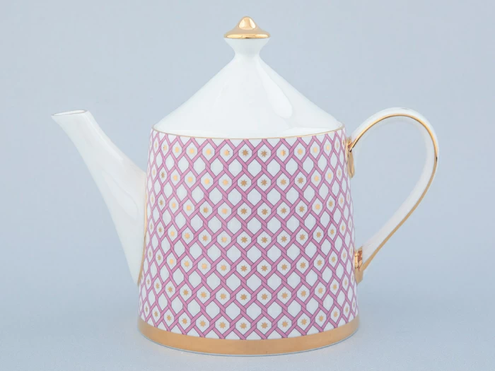 Сервиз чайный 10 предметов на 4 персоны Идиллия, рисунок Астра арт 81.32371.00.1, 