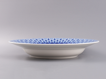 Тарелка 220 мм форма Глубокая, рисунок Ажур, арт.80.99827.00.1