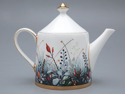 Чайник заварочный 780 мл форма Идиллия рисунок Календа арт. 80.44472.00.1