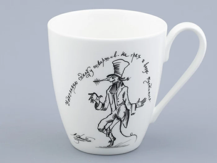 Бокал форма Вариации рисунок Коммерсанту, в подарочной упаковке арт. 81.32257.00.1, 