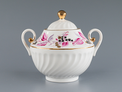 Сахарница форма Витая, рисунок Лесная ягода, арт 80.00595.00.1