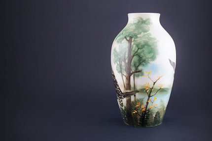 Ваза Тишина на форме Ламповая, арт. 80.36219.00.1