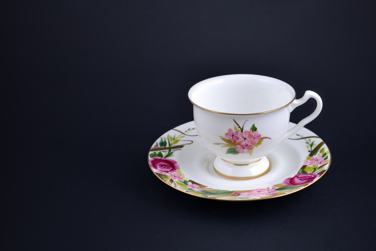 Чашка с блюдцем Незабываемый день, на форме Айседора, арт 61.20982.00.1, 