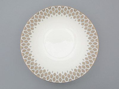 Салатник 240 мм форма, рисунок Саламандра Грей, арт 80.04752.00.1