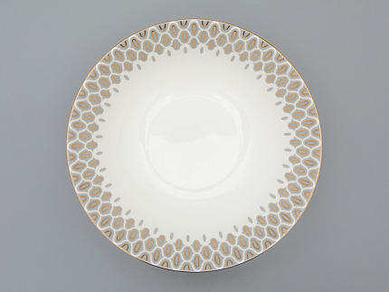 Салатник 240 мм форма, рисунок Саламандра Грей, арт 80.04752.00.1