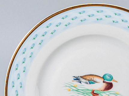 Сервиз чайный форма Кострома рисунок Уткина заводь, 6 персон 20 предметов, арт. 81.25448.00.1