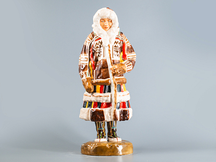 Скульптура Народности России Самоедка арт. 82.72976.00.1