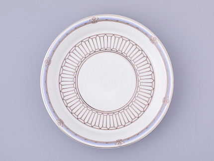 Чашка с блюдцем чайная, форма Гербовая, рисунок Серебряный город 6, арт. 81.32589.00.1