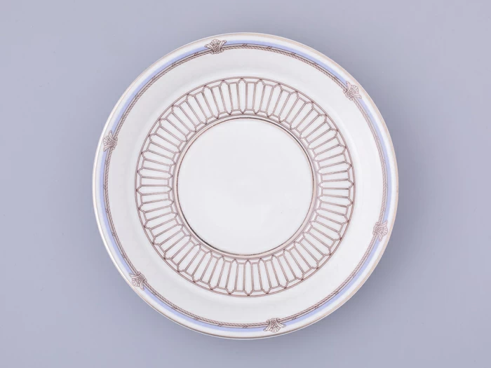 Чашка с блюдцем чайная, форма Гербовая, рисунок Серебряный город 6, арт. 81.32589.00.1, 