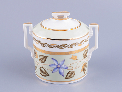 Сахарница Гербовая Нефритовый фон арт. 80.65690.00.1