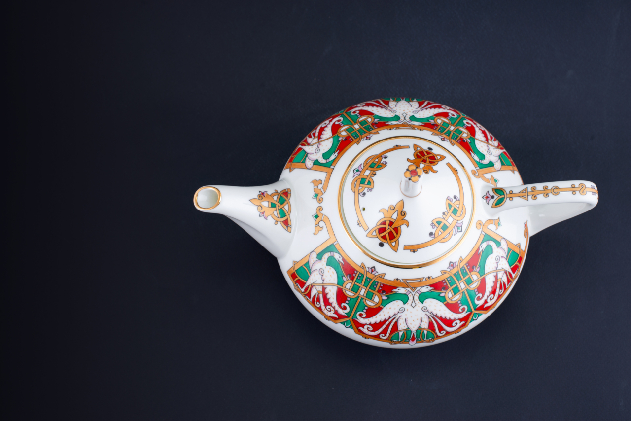 Чайный сервиз Сказочные птицы на форме Купольная, арт 61.20826.00.5, 