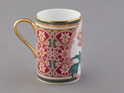 Бокал 400 мл в подарочной упаковке, форма Соло, рисунок Дивный Пион, арт. 81.32714.00.1