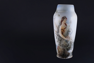 Ваза У самого синего моря на форме Музейная, арт. 60.08880.00.1