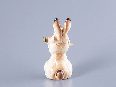 Скульптура Заяц с морковкой № 2 арт. 82.01963.00.1