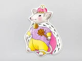 Подарочный набор Елочные игрушки Сказка Щелкунчик 5 шт. арт. 81.31124.00.1, 