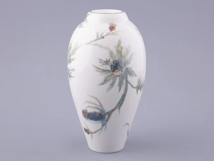 Ваза форма Лилия рисунок Репейник, арт. 80.48116.00.1, 