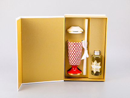 Подарочный Набор Аромадиффузор рисунок Скарлетт 1 аромат Пряная карамель, арт. 81.30995.00.1