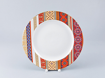 Тарелка мелкая 270 мм форма Гладкая рисунок Русский стиль, арт. 80.98811.00.1