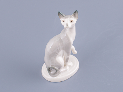 Скульптура Кошка-сфинкс серый арт. 82.69691.00.1, 