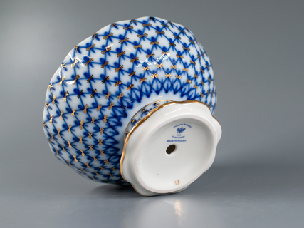 Ваза для конфет Тюльпан Кобальтовая сетка арт. 80.04258.00.1, 