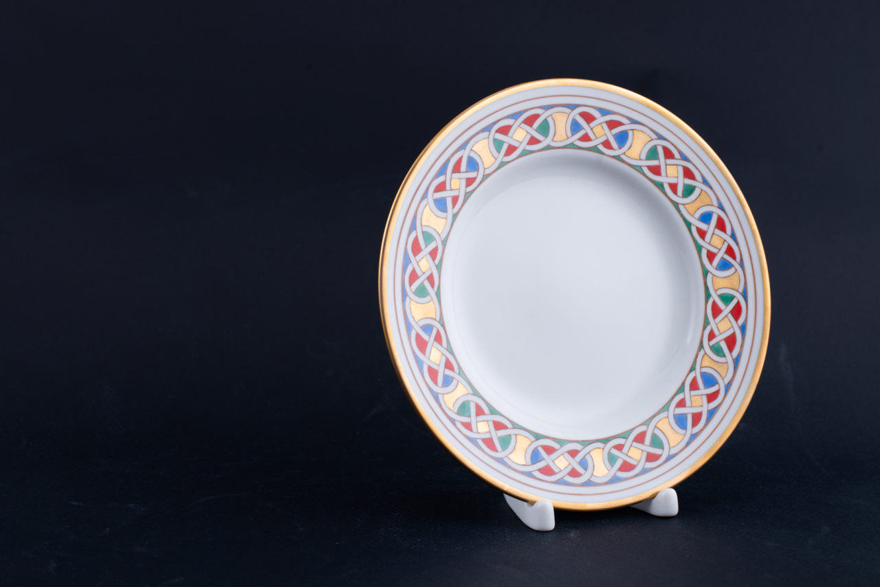 Тарелка 190 мм на форме Европейская, рисунок Былина, арт 60.10676.00.5, 