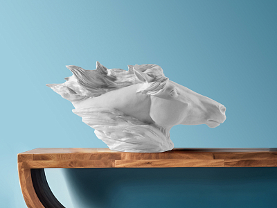 Скульптура форма Фаворит рисунок Белый, арт 82.09512.00.1