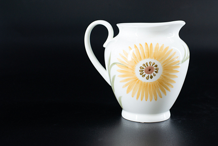 Сливочник 400 мл., форма Весенняя, рисунок Летнее утро арт 60.14072.00.1