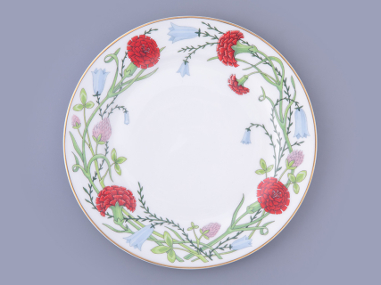 Тарелка плоская 200 мм форма Стандартная-2 рисунок Сад Алисы, арт. 80.47612.00.1, 