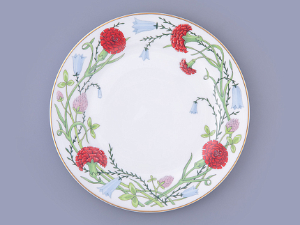 Тарелка плоская 200 мм форма Стандартная-2 рисунок Сад Алисы, арт. 80.47612.00.1