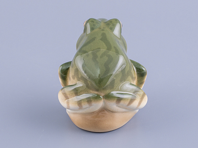 Скульптура Лягушка прудовая зеленая арт. 82.63683.00.1