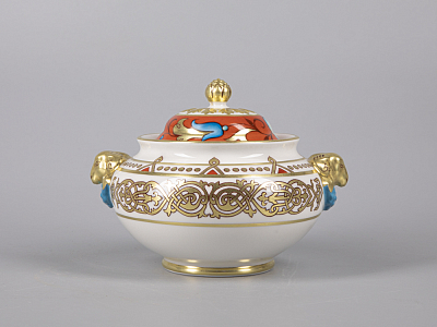 Сервиз чайный форма Александр III рисунок Русский, 6 персон 15 предметов арт. 81.30144.00.1