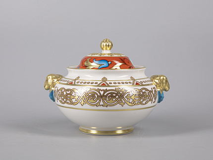 Сервиз чайный форма Александр III рисунок Русский, 6 персон 15 предметов арт. 81.30144.00.1