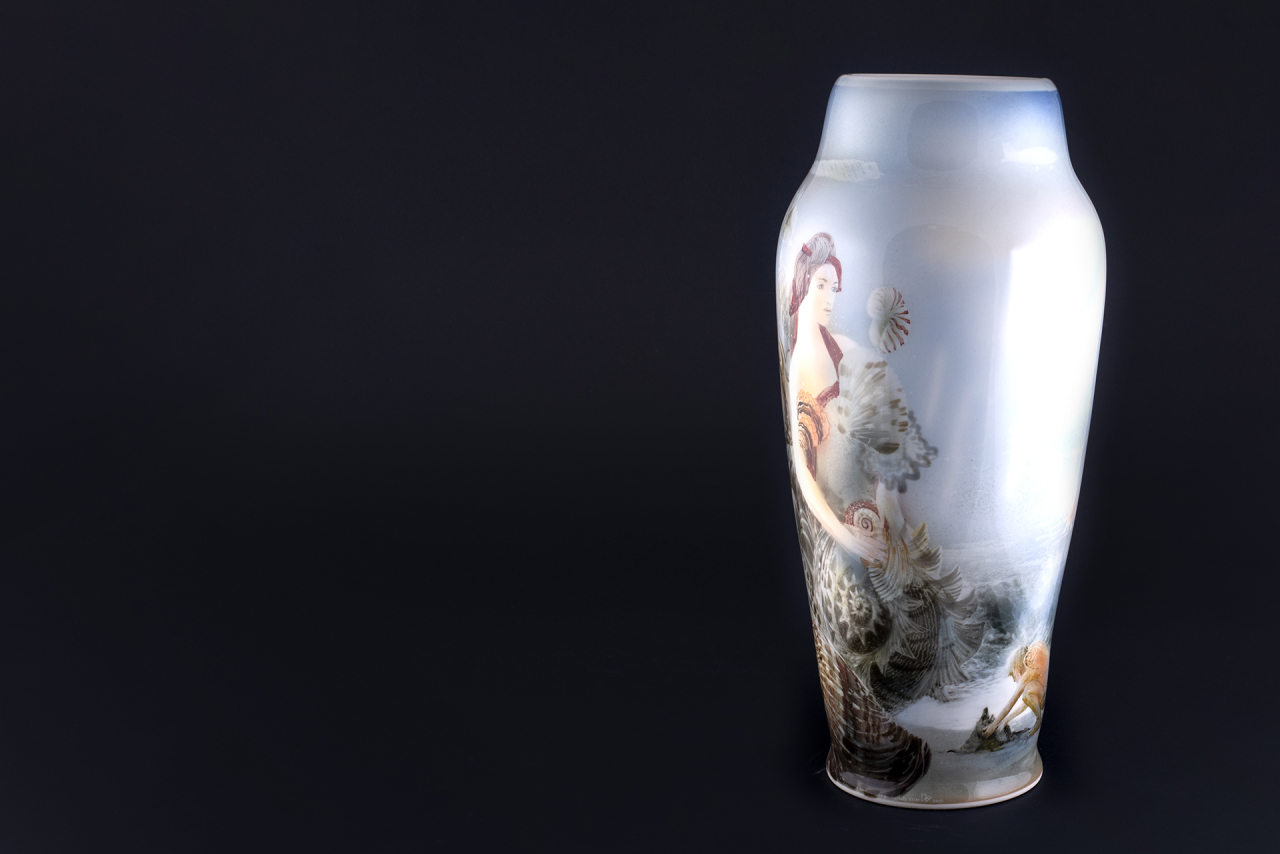 Ваза У самого синего моря на форме Музейная, арт. 60.08880.00.1, 