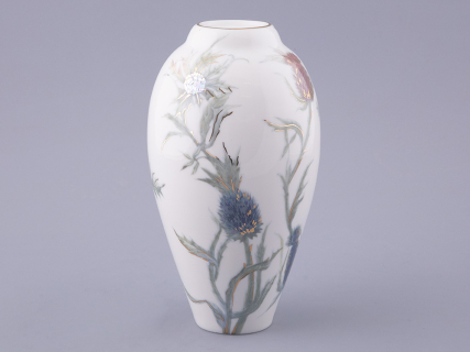 Ваза форма Лилия рисунок Репейник, арт. 80.48116.00.1, 