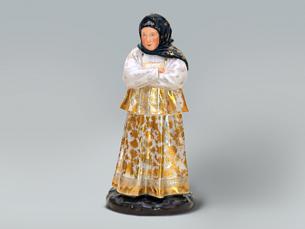 Скульптура Народности России Женщина Архангельской губернии арт. 82.63599.00.1