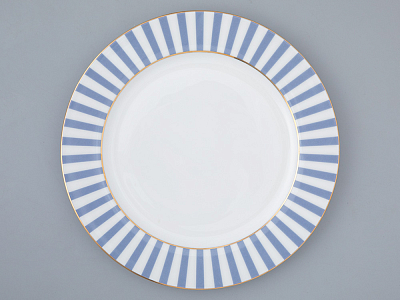 Тарелка плоская 200 мм, форма Стандартная, рисунок Да и нет Серый, арт. 80.46527.00.1