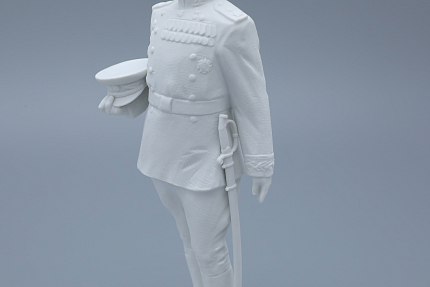 Скульптура Маршал Говоров Л.А., в подарочной упаковке, Белый бисквит, арт. 81.34246.00.1