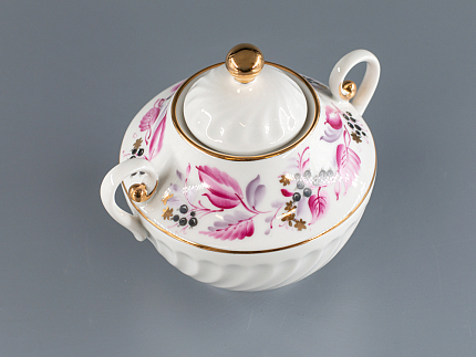 Сахарница форма Витая, рисунок Лесная ягода, арт 80.00595.00.1