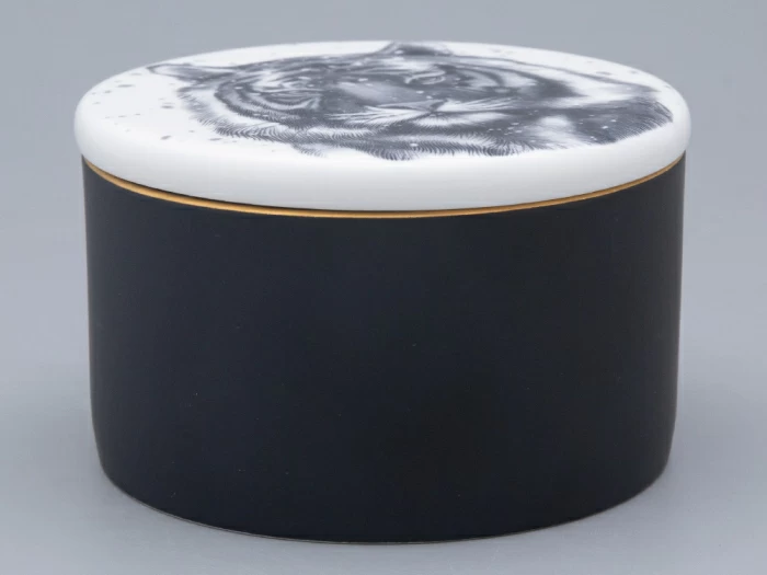 Шкатулка в подарочной упаковке, форма Идиллия, рисунок Тотем. Тигр арт. 81.31652.00.1, 